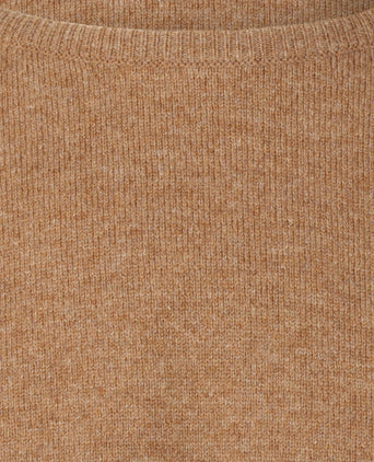 William Lockie Ronde Hals Lamswol Pullover | Driftwood