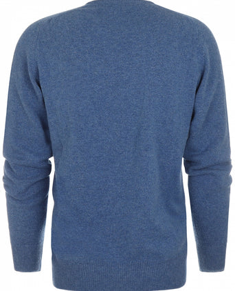 William Lockie Ronde Hals Lamswol Pullover | Jeans