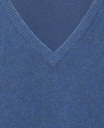 William Lockie V-hals Lamswol Pullover | Hurricane