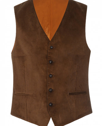Gilet | Bruin