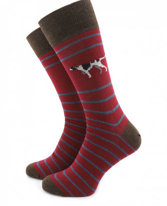 Corgi heren sokken | Rood