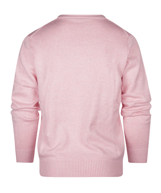 Katoenen V-Hals Pullover |