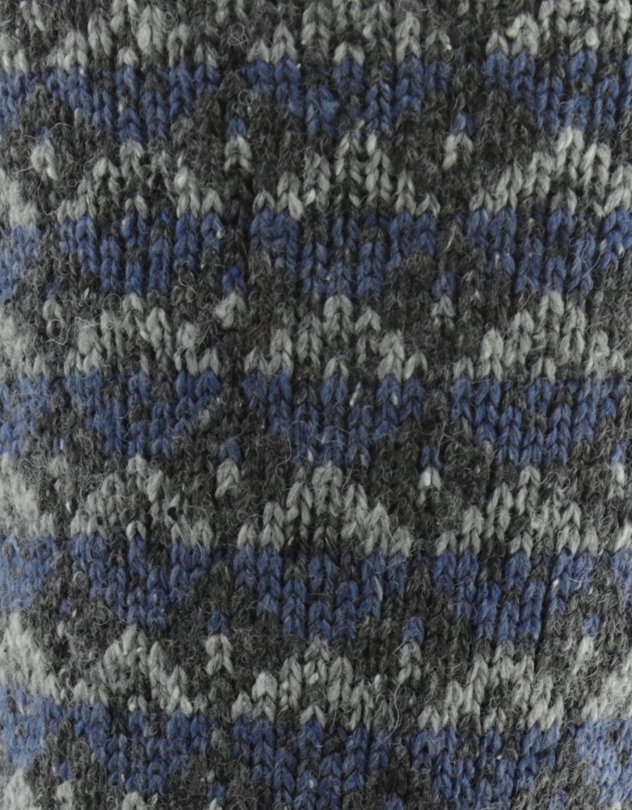 Pantherella wolmix sok | Donkergrijs/Lichtgrijs/Blauw design