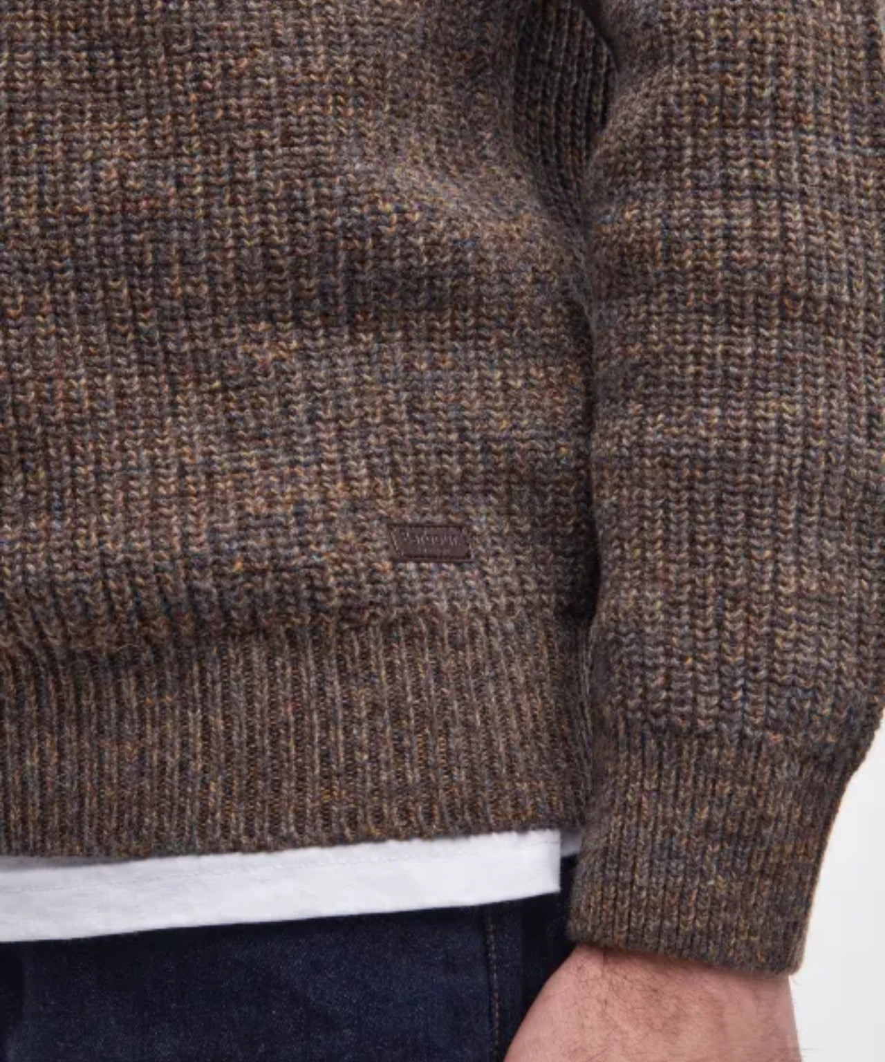 Horseford Crew Neck | Brown