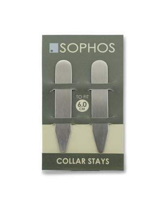 Klassieke boord baleinen | Grijs