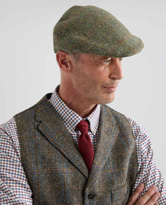 Gehaakte Zijden stropdas | Bordeaux Rood