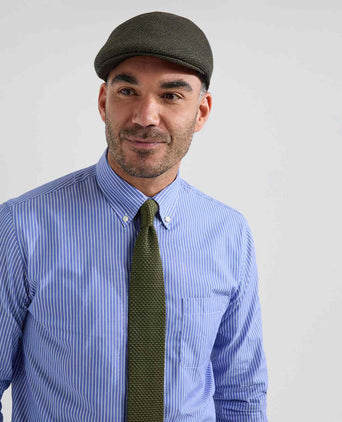 Gehaakte Zijden stropdas | Groen