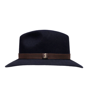 Moderne Lichtgewicht Italiaanse Hoed | Navy Blauw