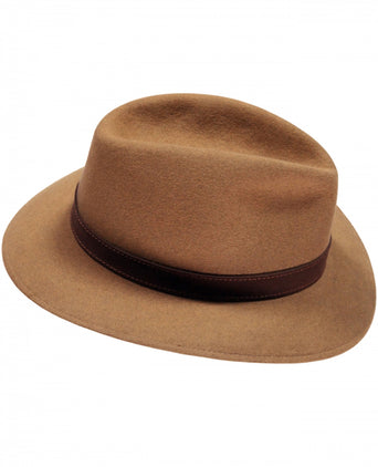 Moderne Lichtgewicht Italiaanse Hoed | Bruin
