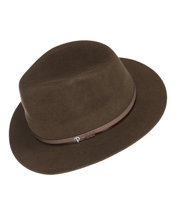 Sportieve Italiaanse Hoed Haarvilt | Bruin