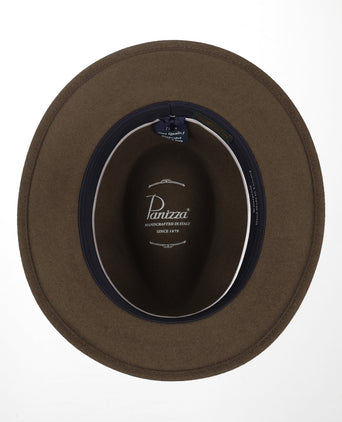 Sportieve Italiaanse Hoed Haarvilt | Bruin