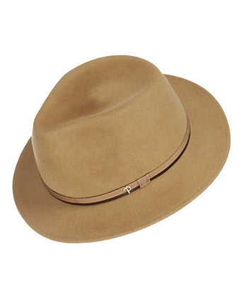Sportieve Italiaanse Hoed Haarvilt | Bruin