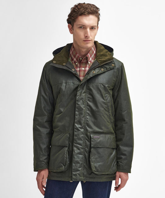 Barbour Bleaberry Wachsjacke | Grün