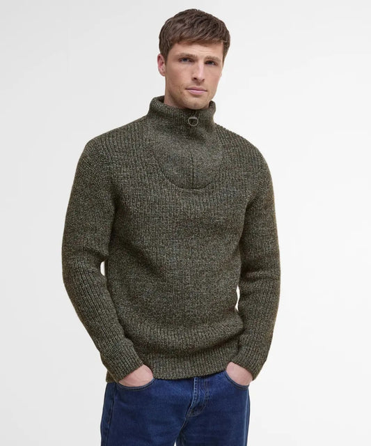 Pull New Tyne Half Zip | Derby Tweed