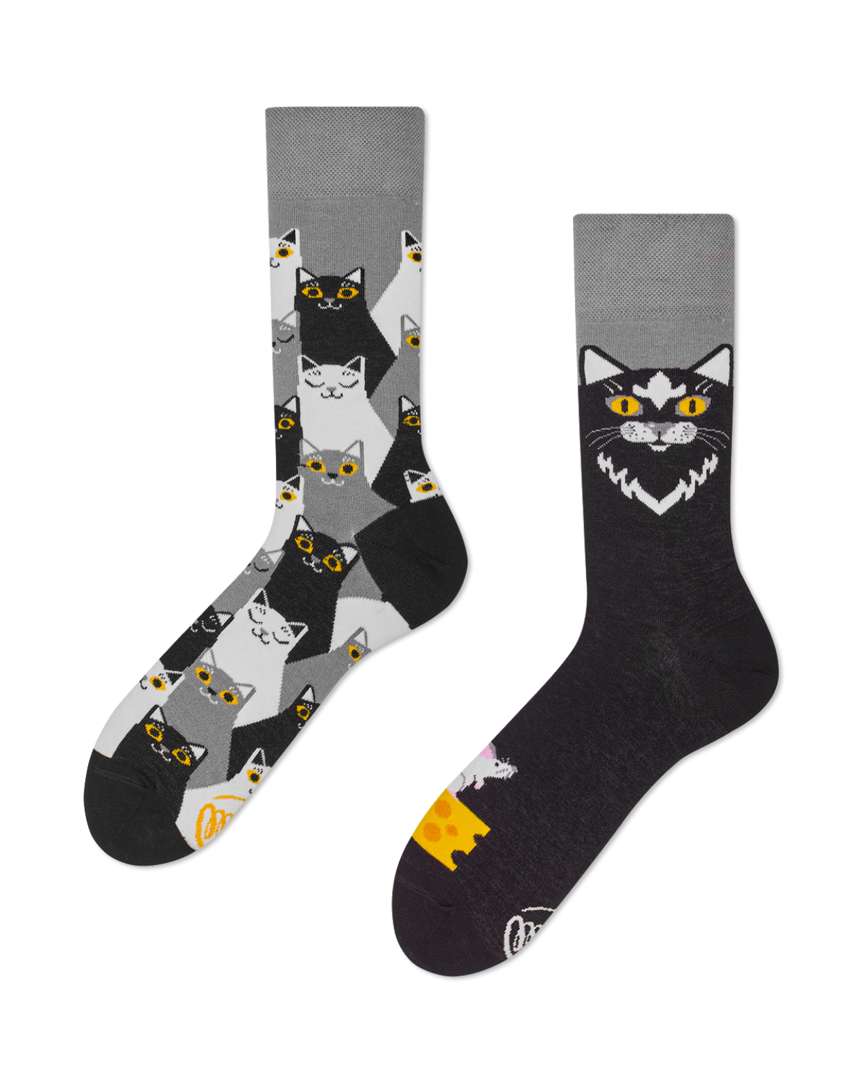 Sokken Katoenmix | Black Cat