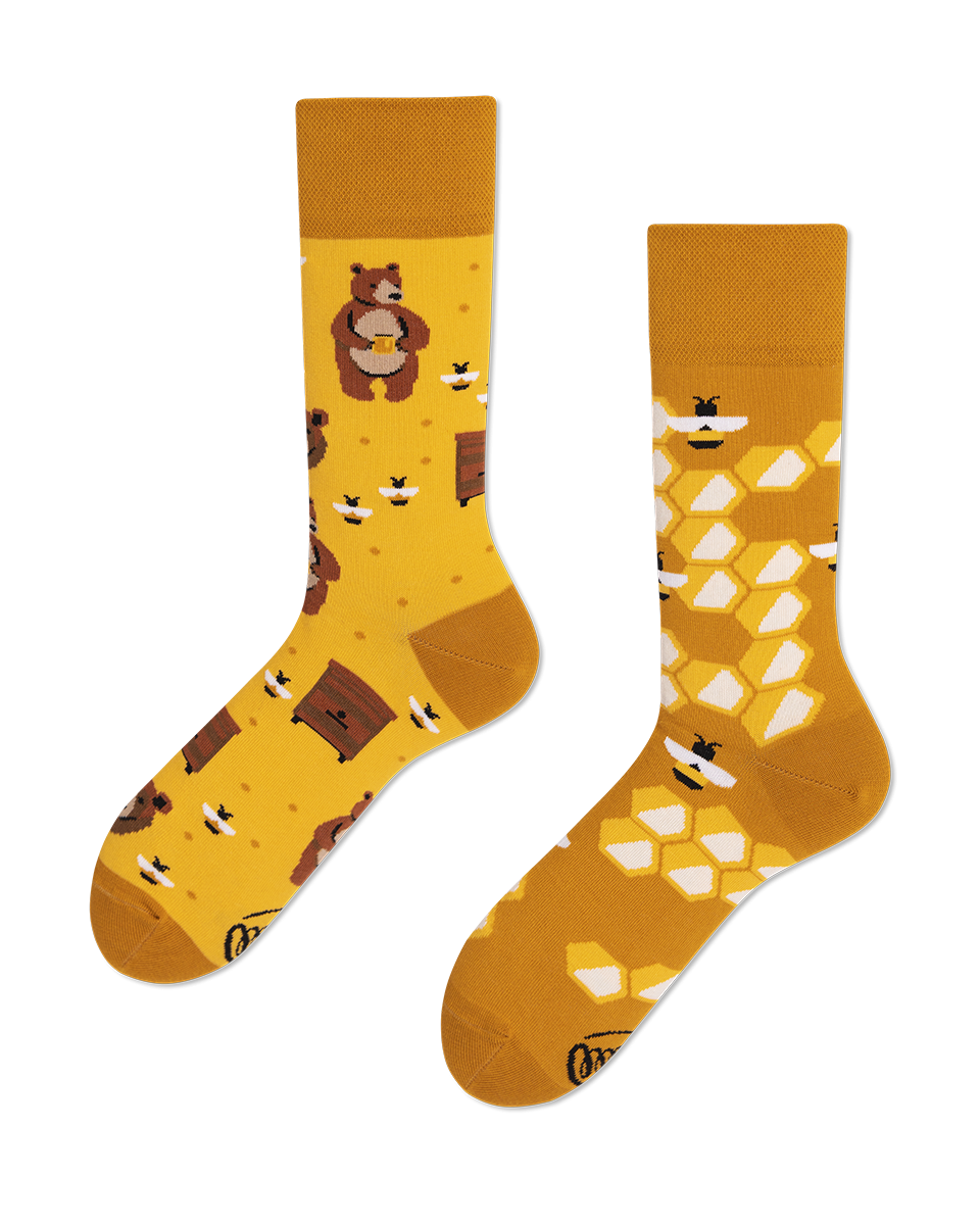 Herrensocken aus bedrucktem Baumwollmischgewebe | Design