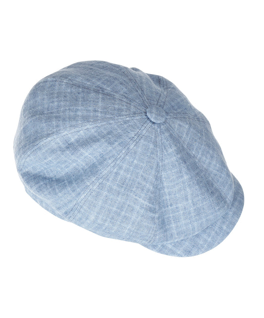 Hatteras Linnen Barista | Midden Blauw