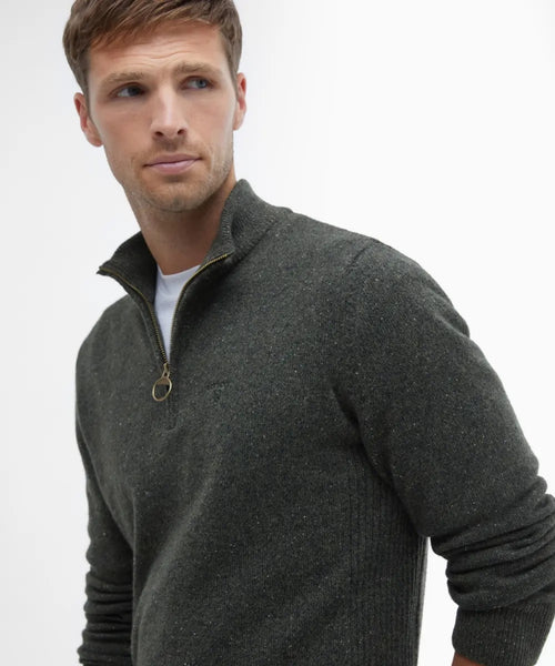 Trui Tisbury hoge rits | Groen