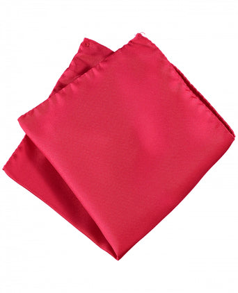 Pochet Zijden Uni | Rood