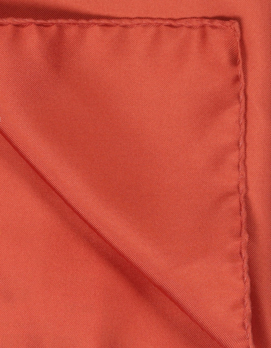 Pochet zijde Uni | Oranje