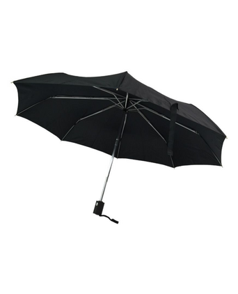 Opvouwbare compact paraplu | Zwart