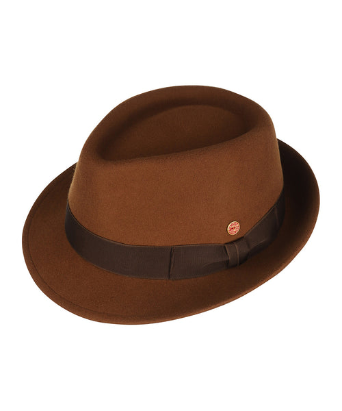 Trilby Hoed Troy | Bruin