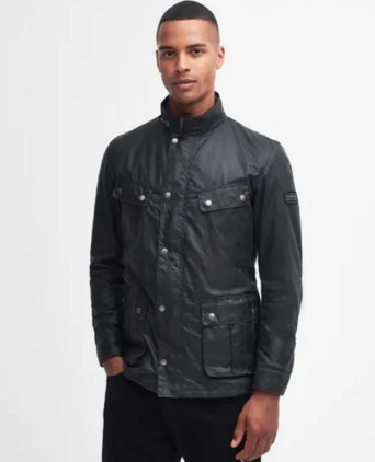 Barbour Intl. Duke Wax Jacket | Groen