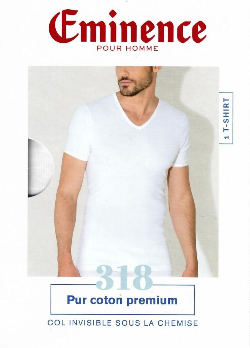T-Shirt V-Hals | White