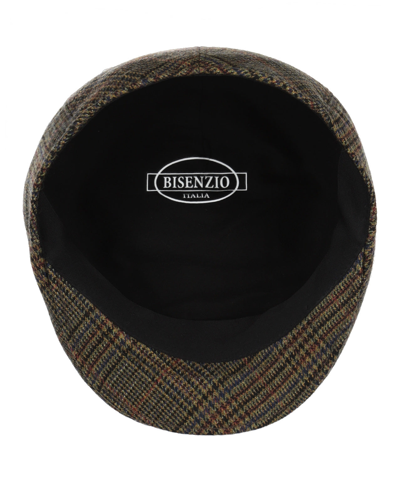 Soft Cap Wol | Bruin Groen Patroon