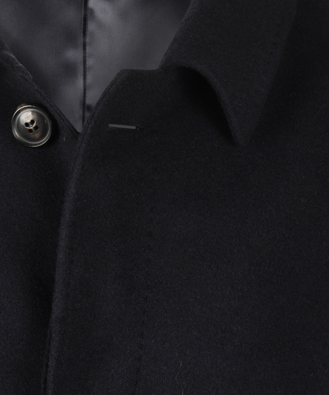 Cashmere Coat Lang | Navy