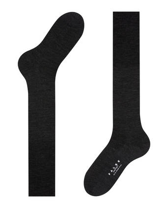 Airport heren kniekousen | Grijs