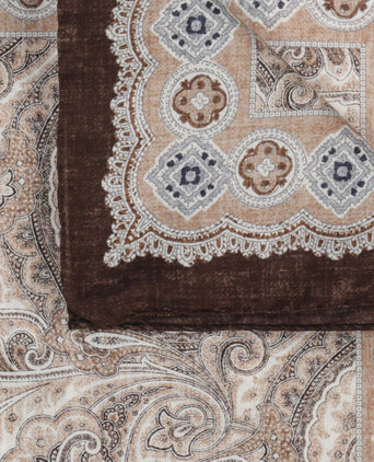 Bandana Zijde | Bruin