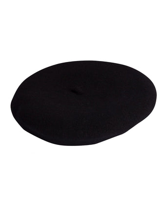 Wollen Baret | Zwart