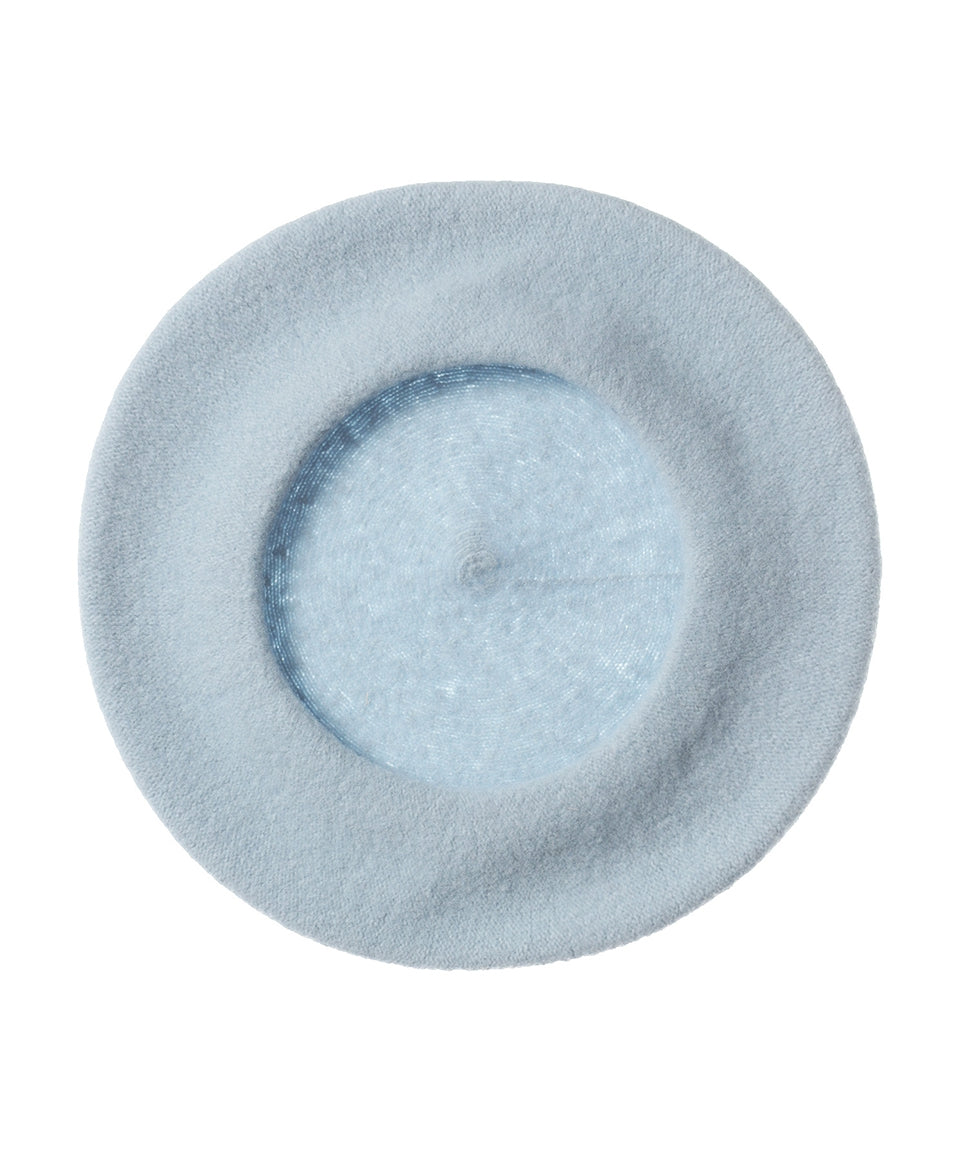 Wool Beret | Blue