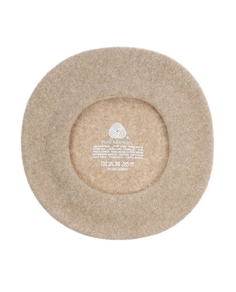 Wollen Baret | Beige