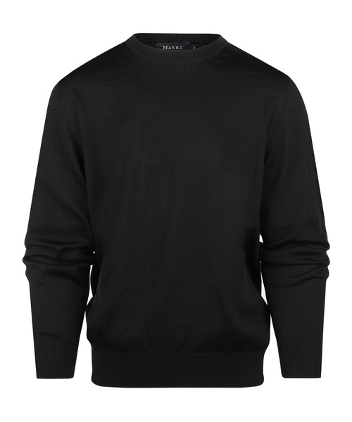 Pullover Maerz ronde hals | Zwart