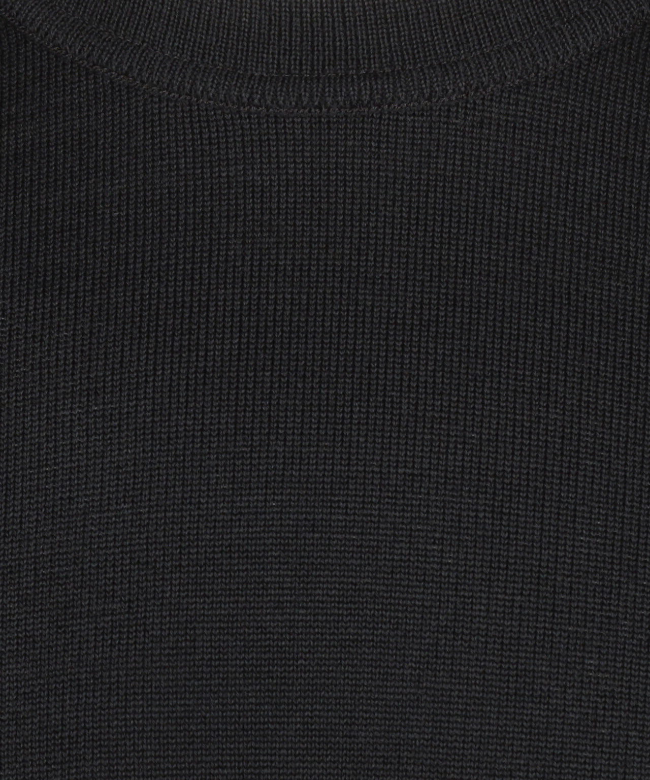 Maerz Pullover mit Rundhalsausschnitt | Schwarz