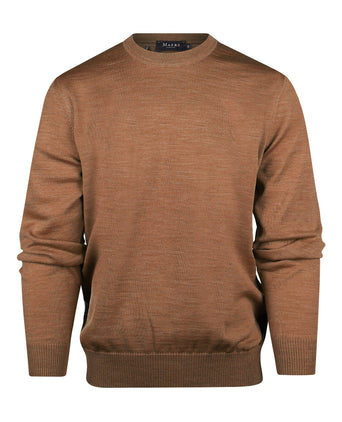 Pullover Maerz ronde hals | Bruin