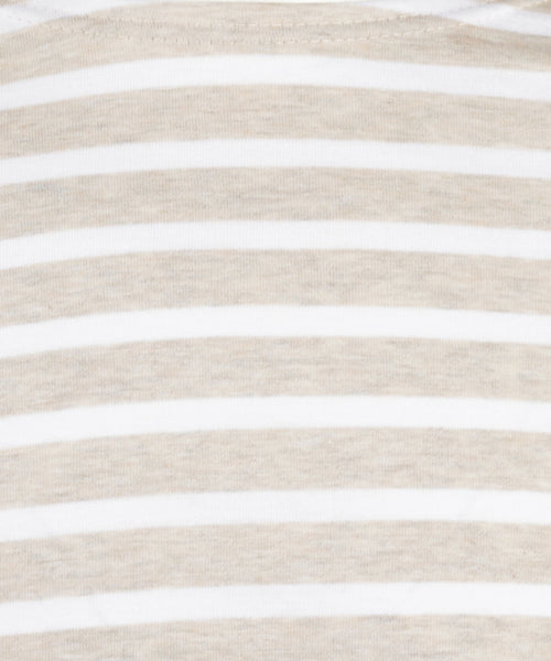 T-shirt Levant ronde hals | Bruin