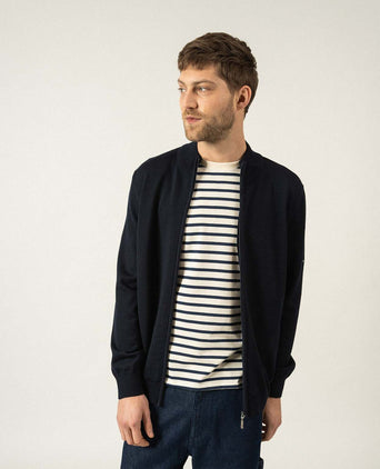 Rits Vest Colorado | Navy Blauw