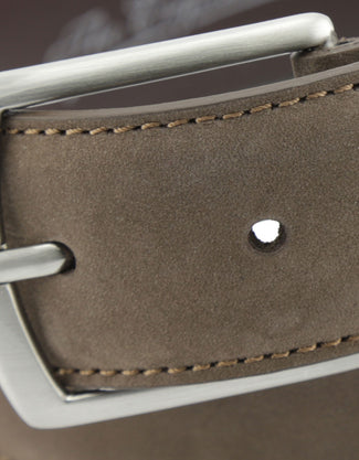 Verfijnde suede riem | Bruin Verfijnde suede riem | Bruin