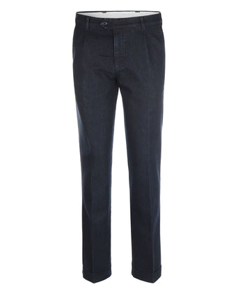 Pantalon jeans | Navy Blauw