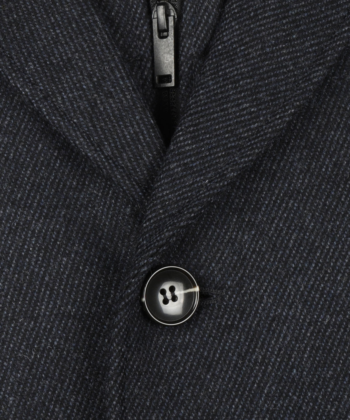 Overcoat Half Lang Hans | Donker Jeans