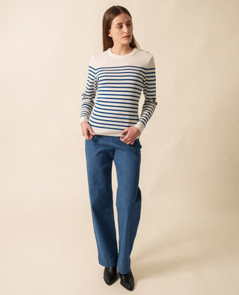 Saint James Pullover Maree IIR | Wit