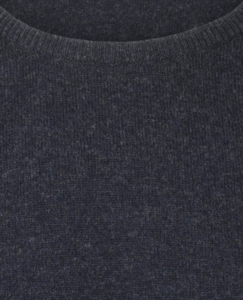 Pullover Lamswol ronde hals dutch fit | Oxford Blue
