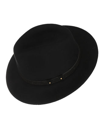 Sportieve Wolvilten Hoed | Zwart