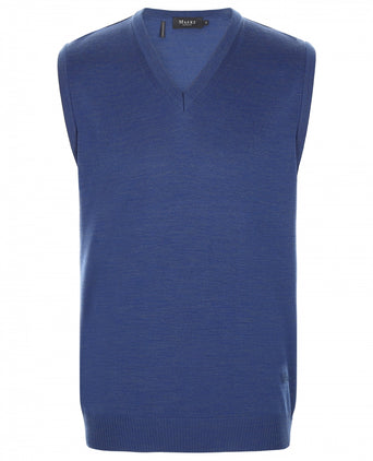 Slipover Merino wol | Blauw