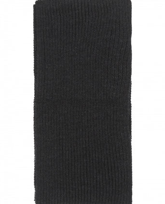 Sjaal gebreid wol | Charcoal