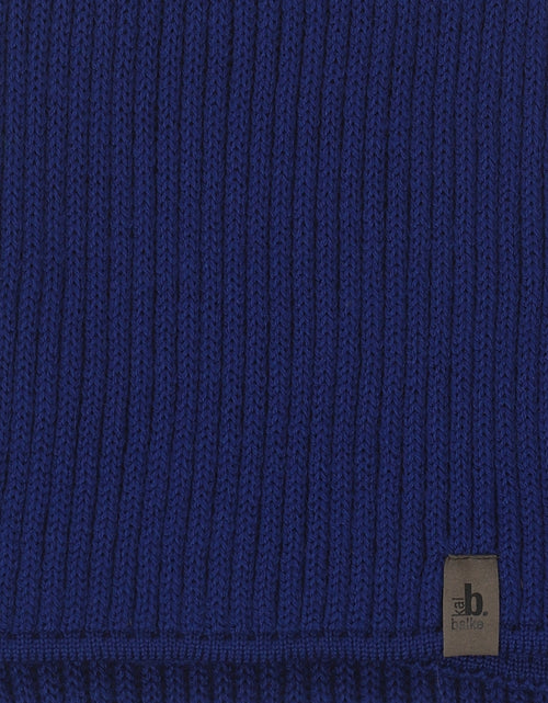 Sjaal gebreid wol | Blauw