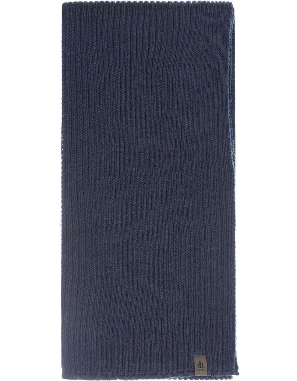 Scarf knitted wool | Denim